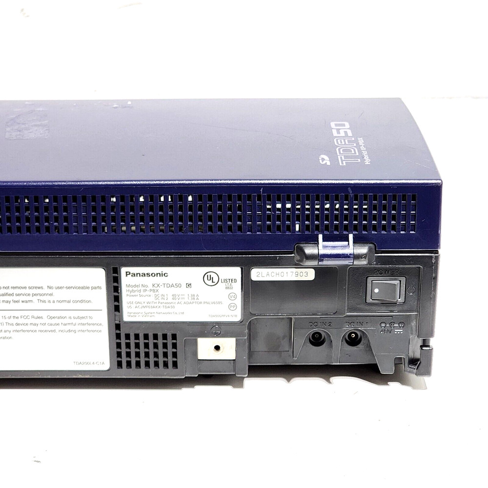 Panasonic KX-TDA50 Hybrid IP PBX Control Unit