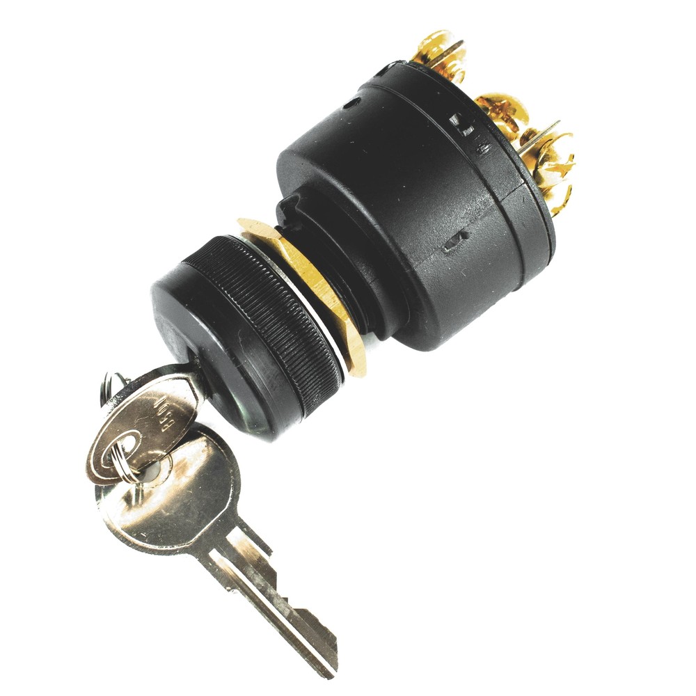 Ignition Key Switch with Push to Choke Johnson/Evinrude