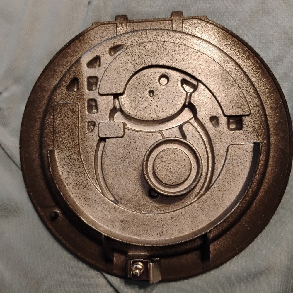 Dash MultiMaker Mini Maker Replacement Snowman Christmas Waffle Plate Non-Stick