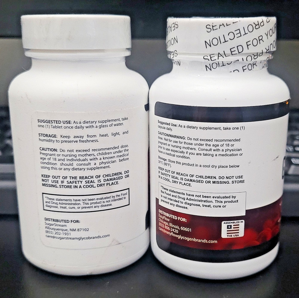 GLYCOGEN SUPPORT BLOOD & CONTROL WEIGHT & GLYCO OPTIMIZER 2 PACKS 60 TABLET/CAPS