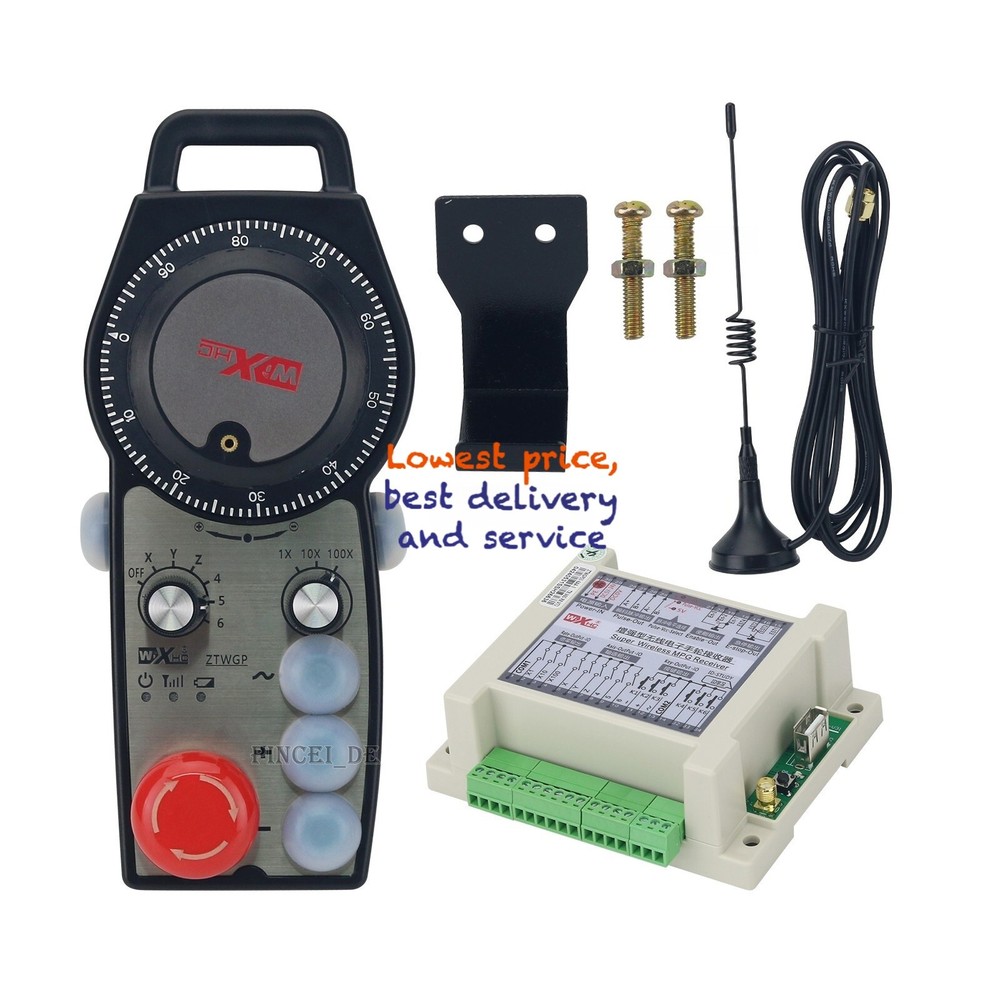 ZTWGP-3 Wireless Manual Pulse Generator with 3 Customized Expansion Buttons
