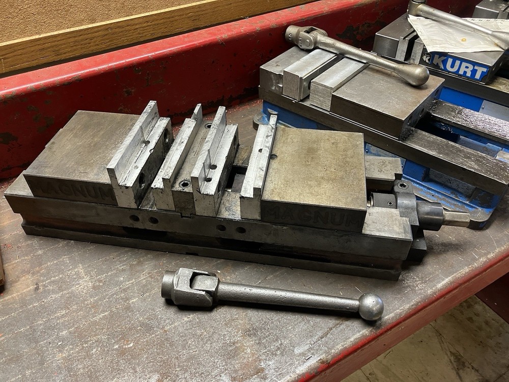 Magnum 6" Double Mag Precision Milling Machine Vise
