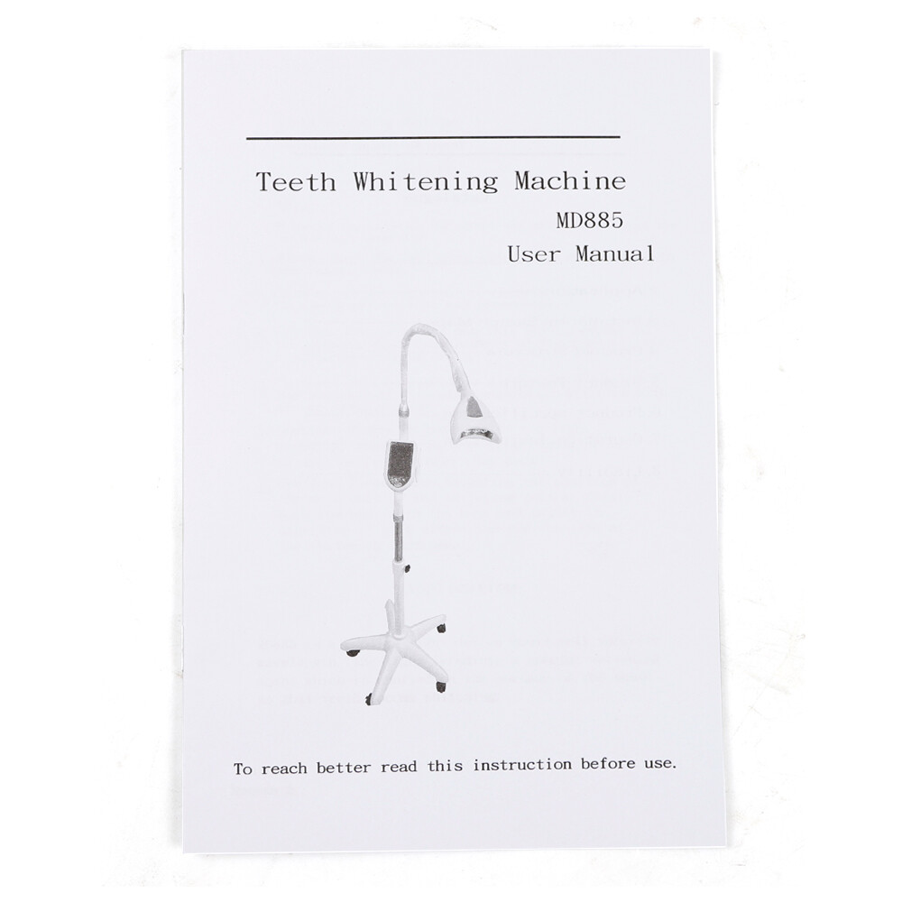 Dental Mobile Bleaching Lamp Teeth Whitening Machine Cold LED Light Touch Screen