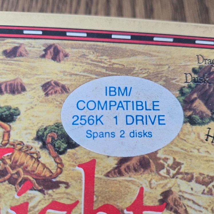 MIGHT & MAGIC Book One IBM Compatible - New World Computing Untested