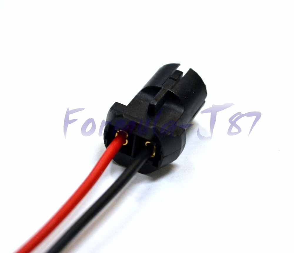 Universal Pigtail Wire Female Socket 168 T10 PBL Front Side Marker Light Plug B