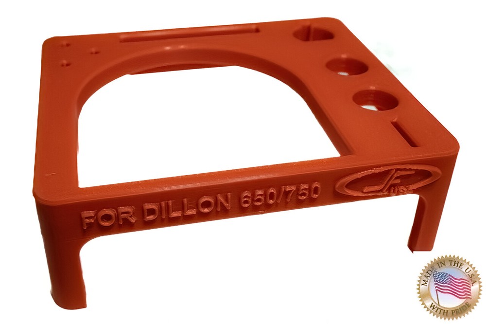 Dillon 650and 750 Toolhead Bench Stand Holder USA Made