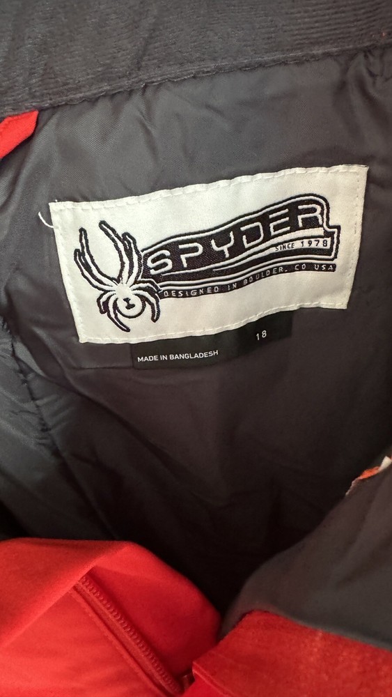 Spider New kids ski race suit