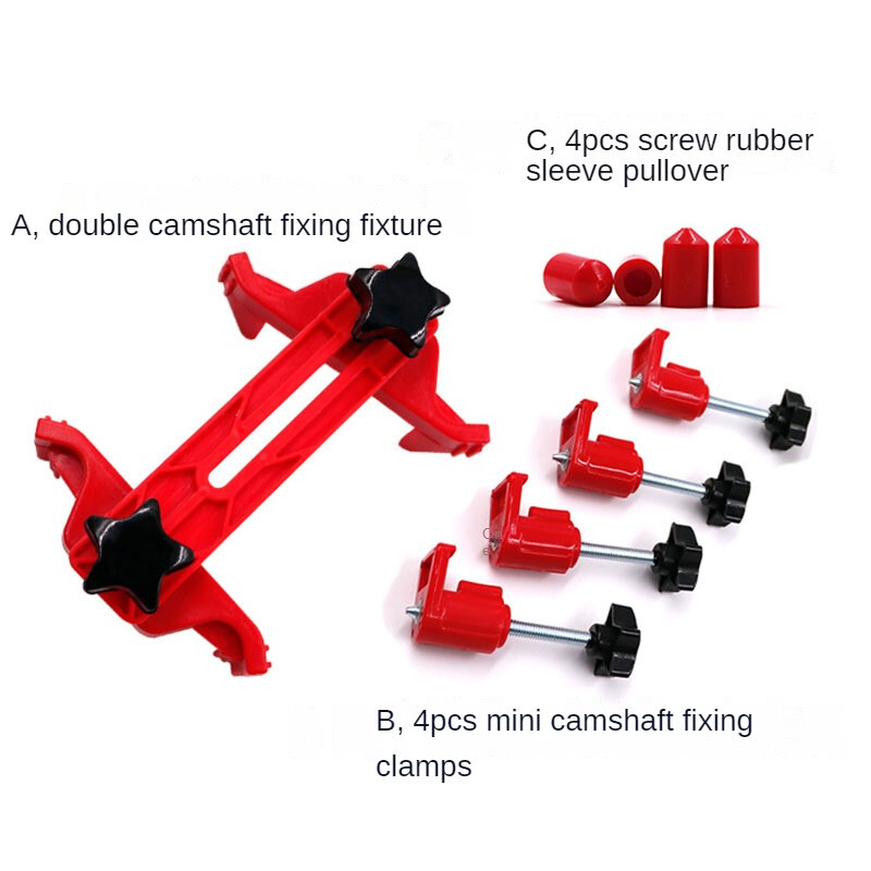 9Pcs Car Cam Camshaft Lock Holder Locking Retainer Timing Belt Fix Changer Tool