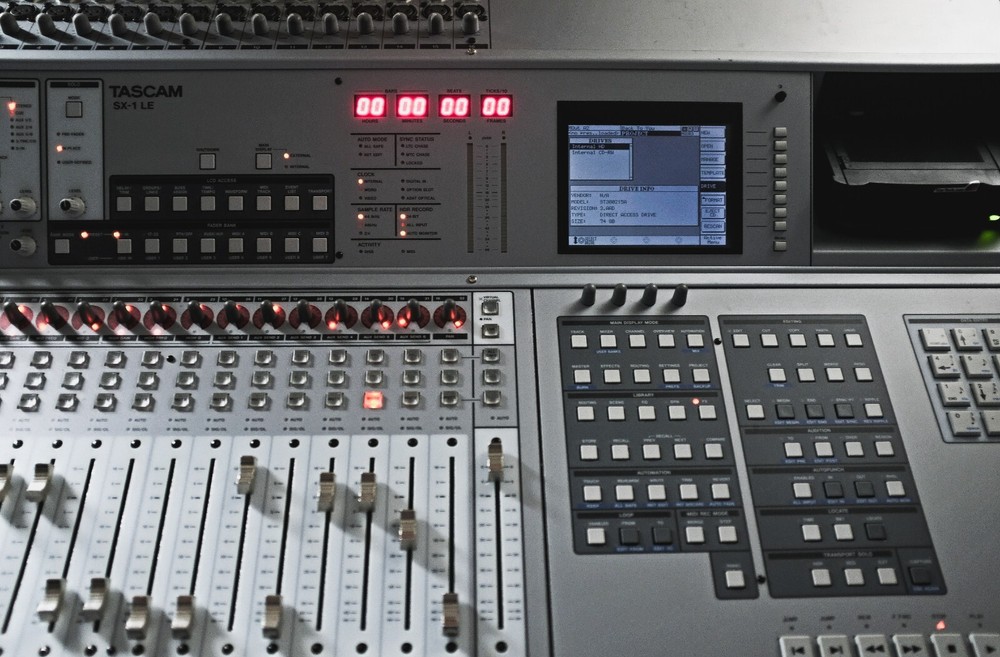 Tascam SX-1 - SX-1LE Custom Graphic LED Display !