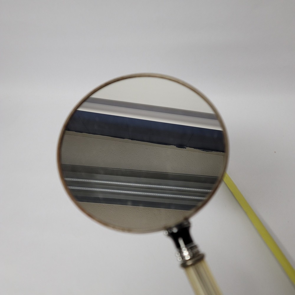 2 Sided Vanity Mirror Vintage Magnifying Handheld Mirror with Handle Double
