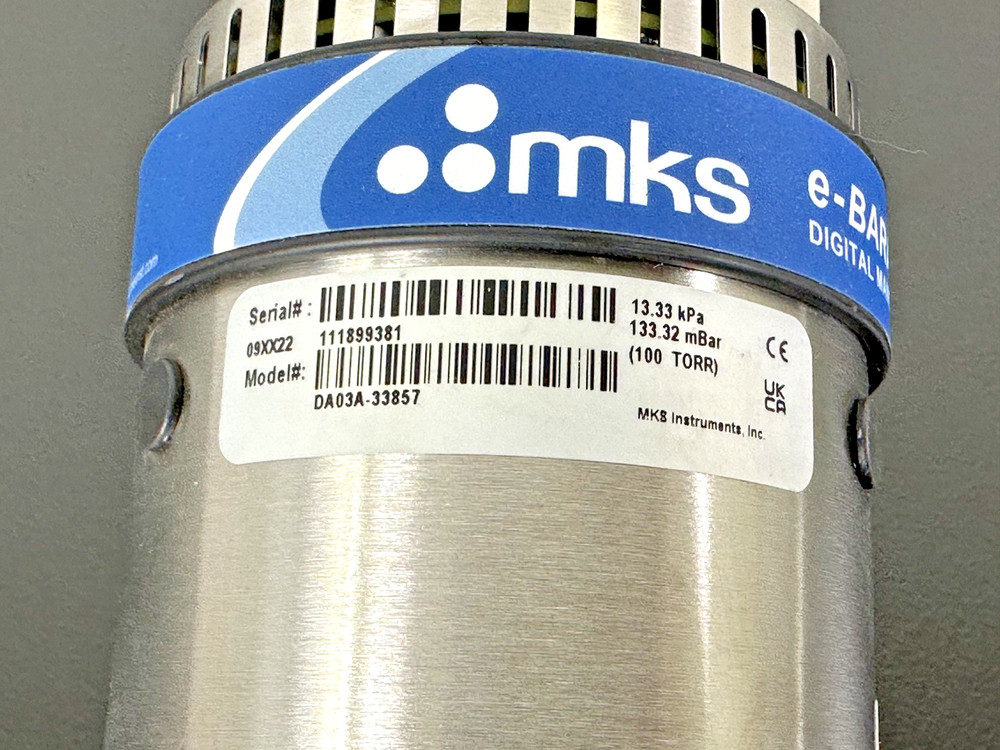MKS e-Baratron DA03A-33857 Capacitance Manometer Pressure Gauge Sensor