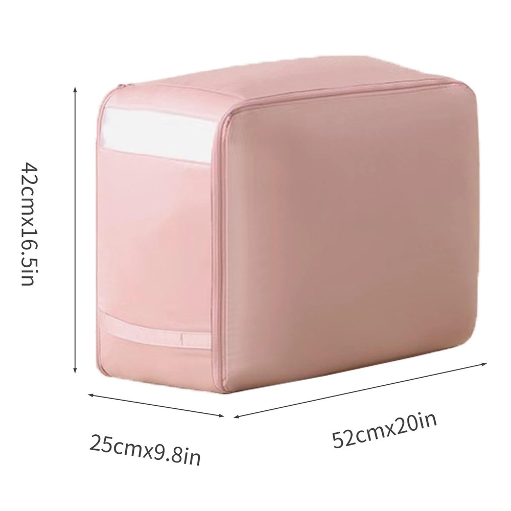 2pcs Ultra Space Saving Self Compression Organizer,compression storage bags f...