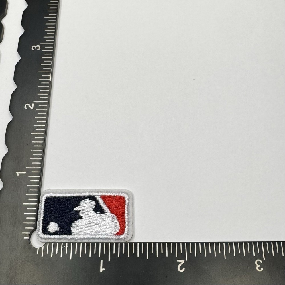 MLB Logo iron on patch Fitted Hat Logo .75”