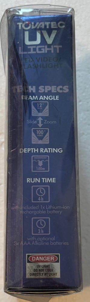 Tovatec UV LED Dive Light