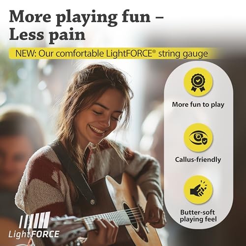 quality acoustic 1 set – 6 strings + extra 1st E (.011/.052) Phosphor Bronze