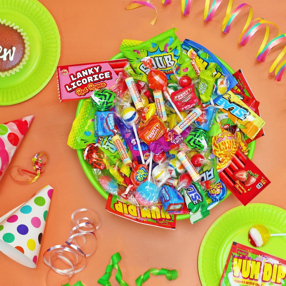Party Mix - 4 Pound - Individually Wrapped Candies - Assorted Candy - Piñata
