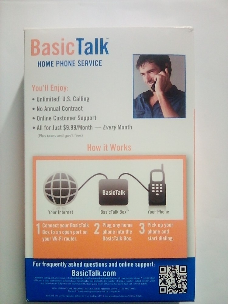 basic talk home phone device