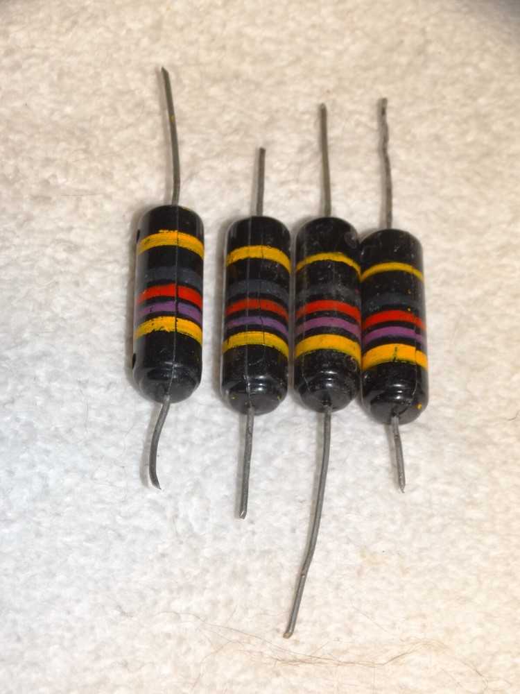4 - Sprague Bumble Bee Capacitor Pulls .0047 400v *Vintage Tone Cap*#4