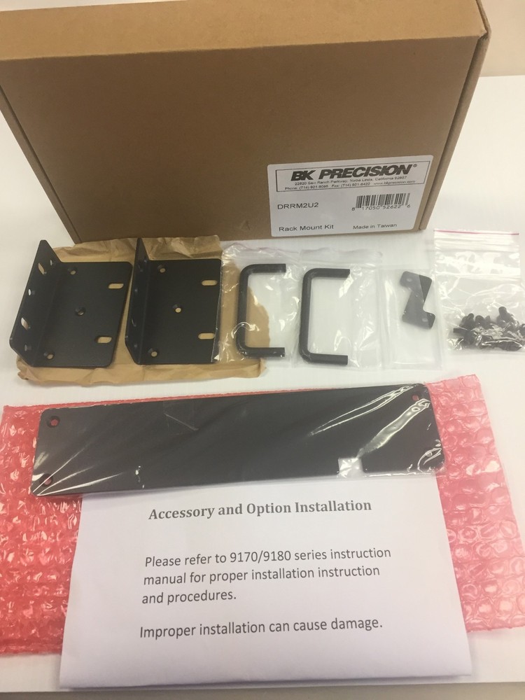 BK PRECISION DRRM2U2 RACK MOUNT LIT 817050526226