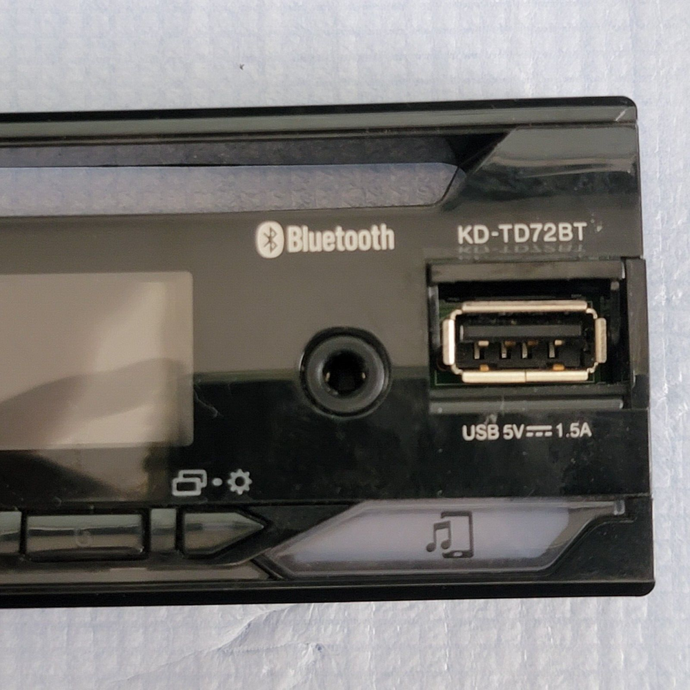 JVC KD TD72BT Detachable FACEPLATE ONLY TESTED