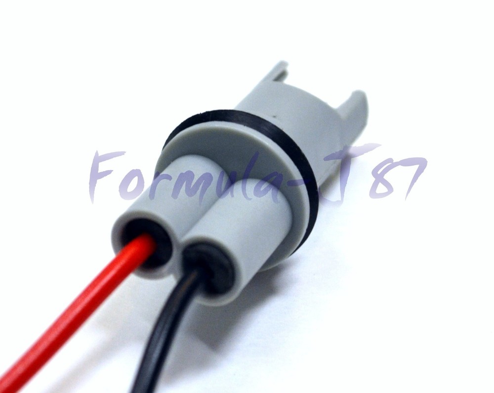 Universal Pigtail Wire Female Socket 168 T10 PGL Front Side Marker Light Plug A