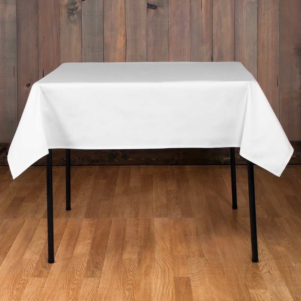 6 Square Tablecloths 54x54" inch Polyester Table Overlay Restaurant USA 23 COLOR