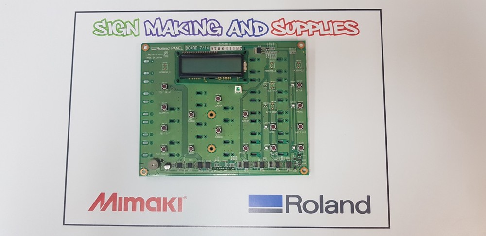 Genuine Roland Soljet Pro III XC-540 Printer Assy Panel Board W700311370 *