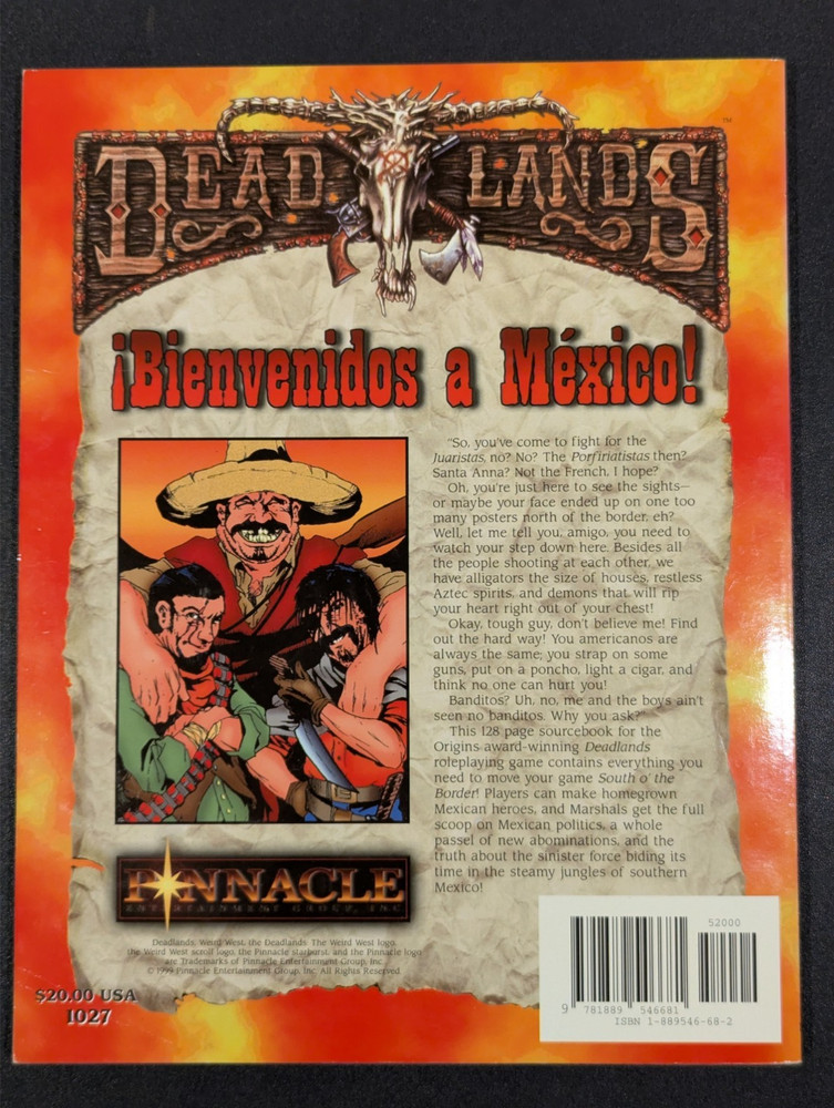 South o' the Border - Deadlands - Pinnacle