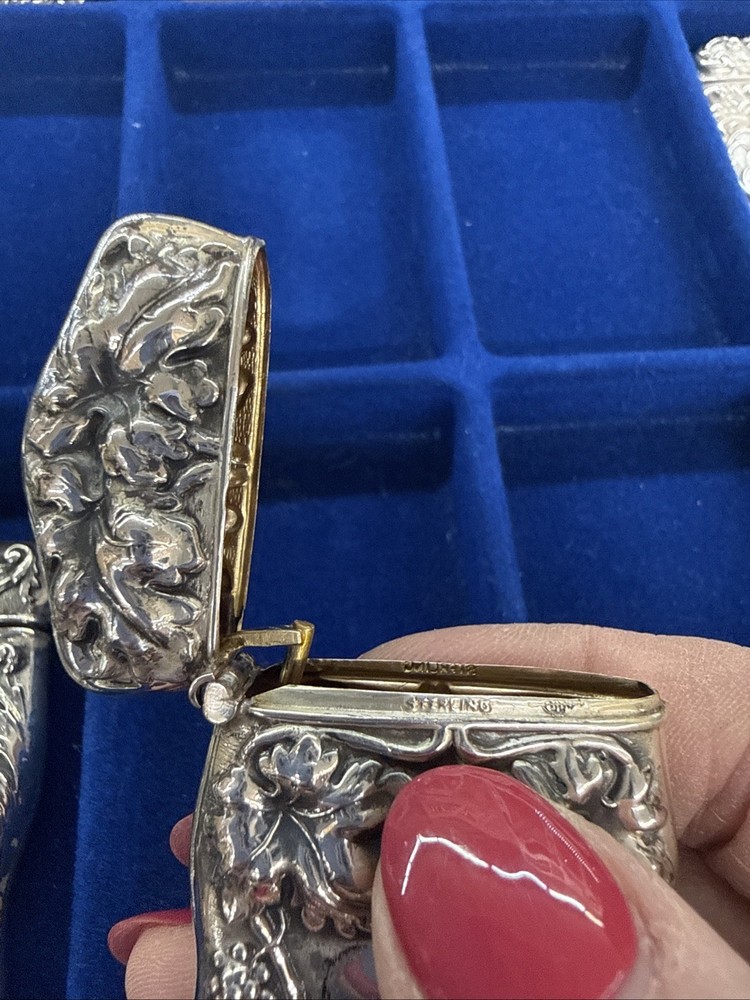 Antique Sterling Silver match safe