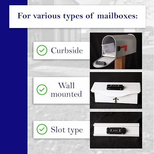 Mail Chime, Mailbox Alert, Mailbox Alarm, Wireless Mailbox Alert
