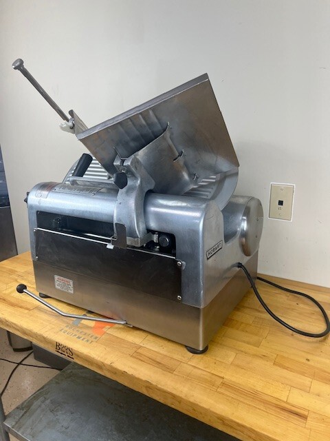 Hobart 1712E Meat Slicer with Sharpener