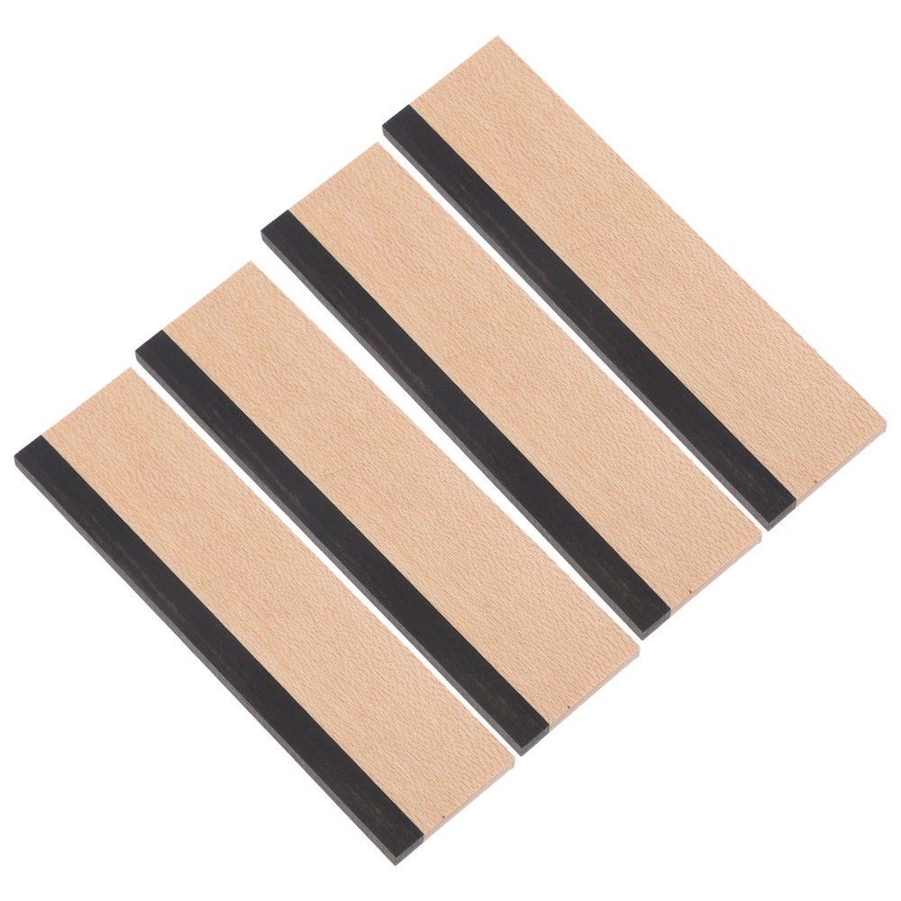 4pcs Professional Guitar Bridge Saddle: Replacement Bridge Saddle For Acoustic