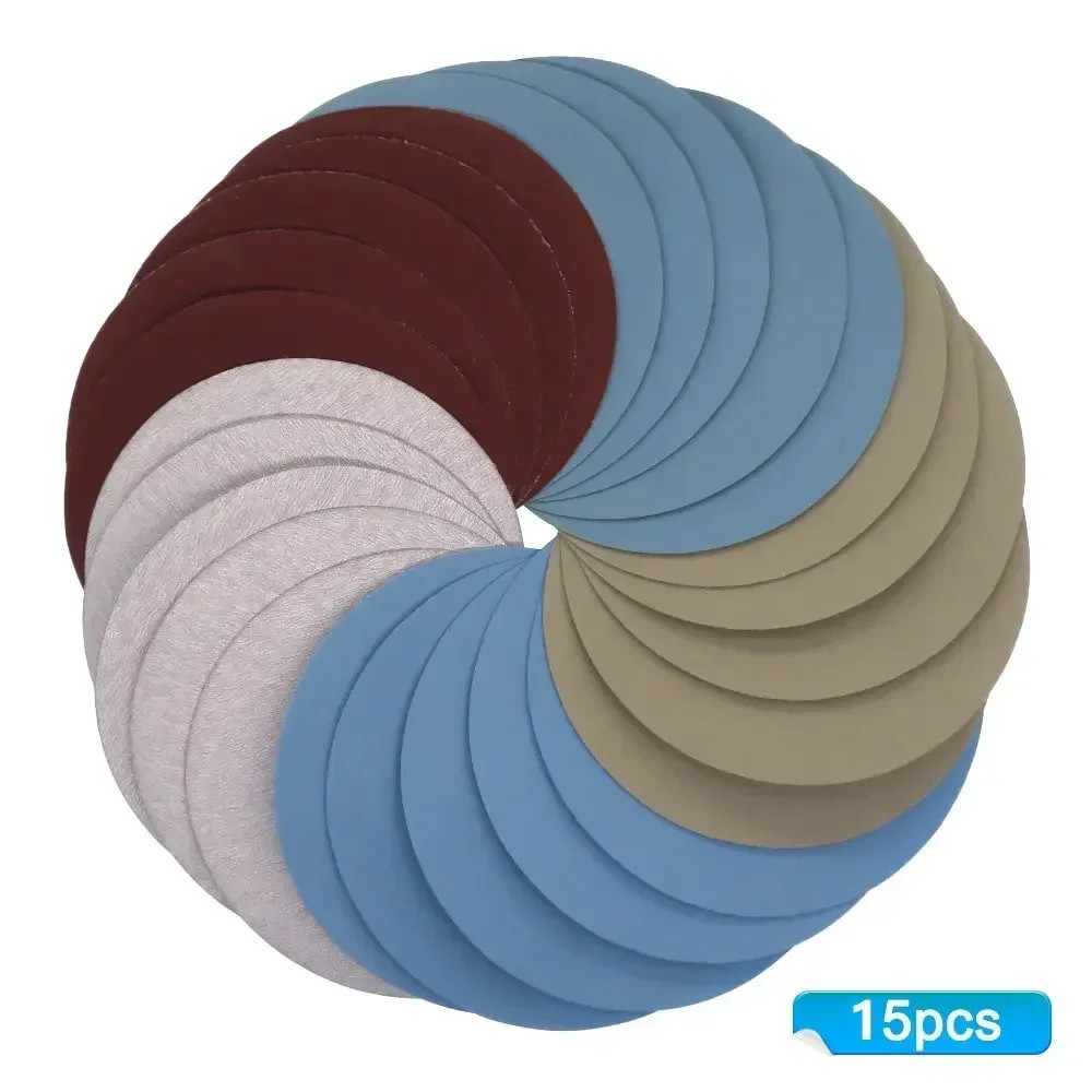 Sanding discs Hook Loop Sanding, round disc, grain, 1000, 2000, 3000, 4000, 5000