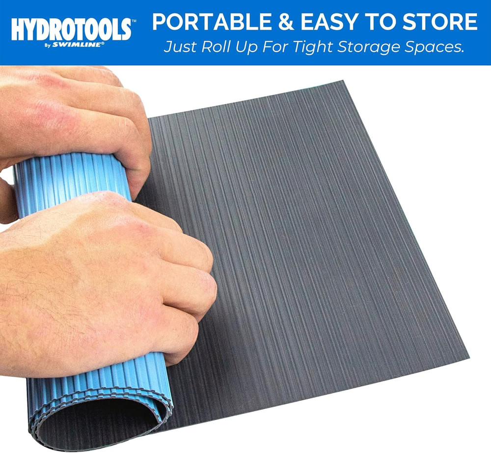 SWIMLINE HYDROTOOLS Protective Pool Ladder Mat for above Ground Pools – Safety &