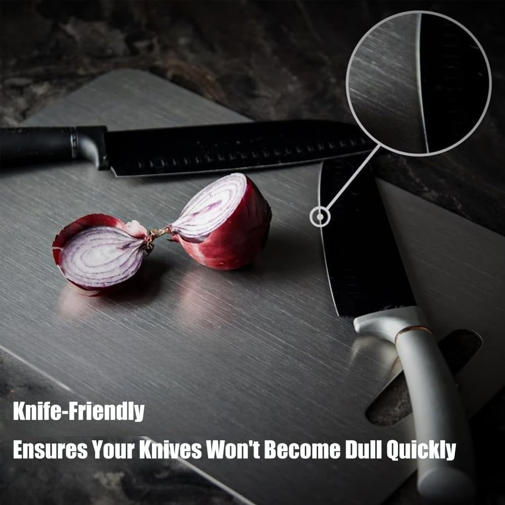 Upgrade Titanium Kitchen Cutting Board - 12"x9" Rectangular