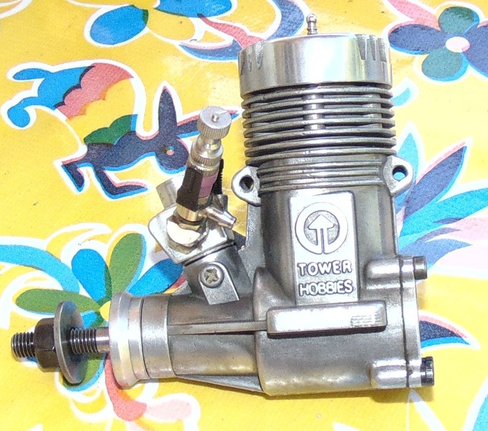 Tower Hobbies 40 ABC RC Model Airplane Engine, cleaned, new screws