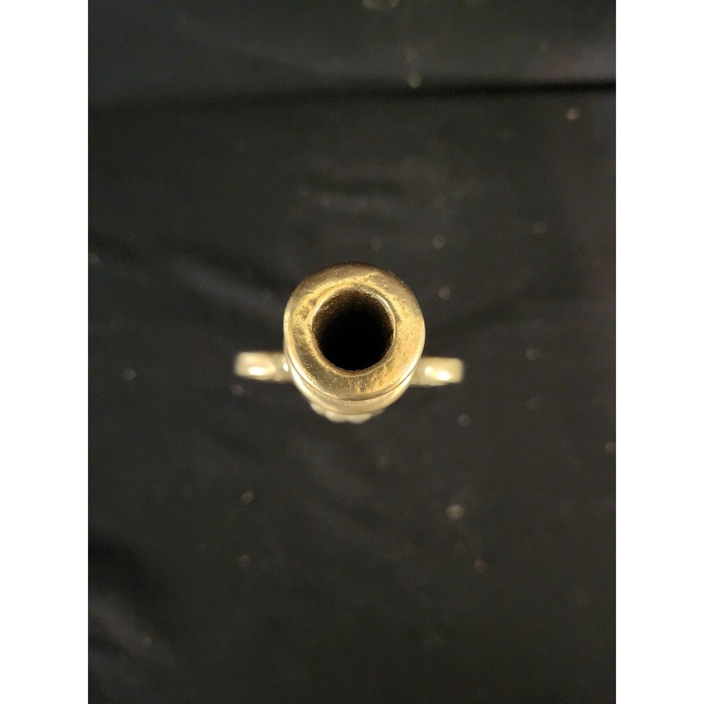 Vintage 11-1/4" Solid Brass Ornate Urn Pole Lamp Break - Replacement Part