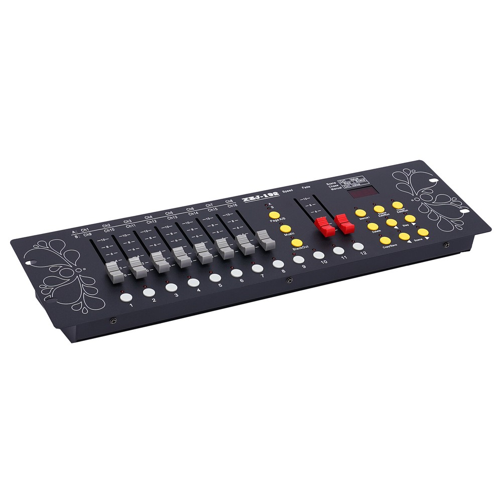 Dmx Controller 192 Channels for DJ Lighting, Stage & Party Use
