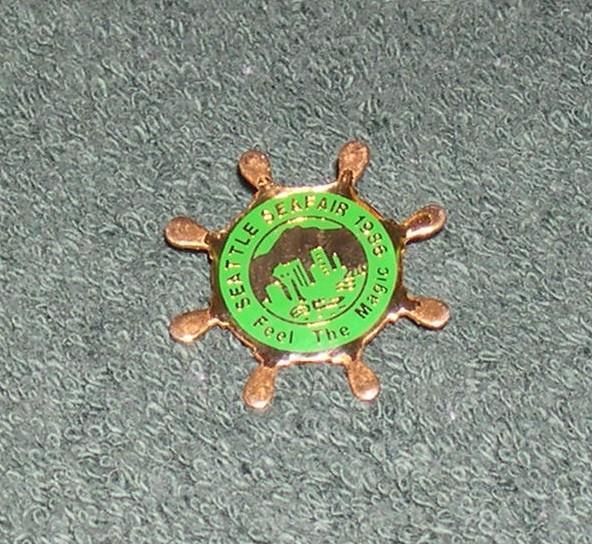 1986 Seattle Seafair Pin, Feel the Magic
