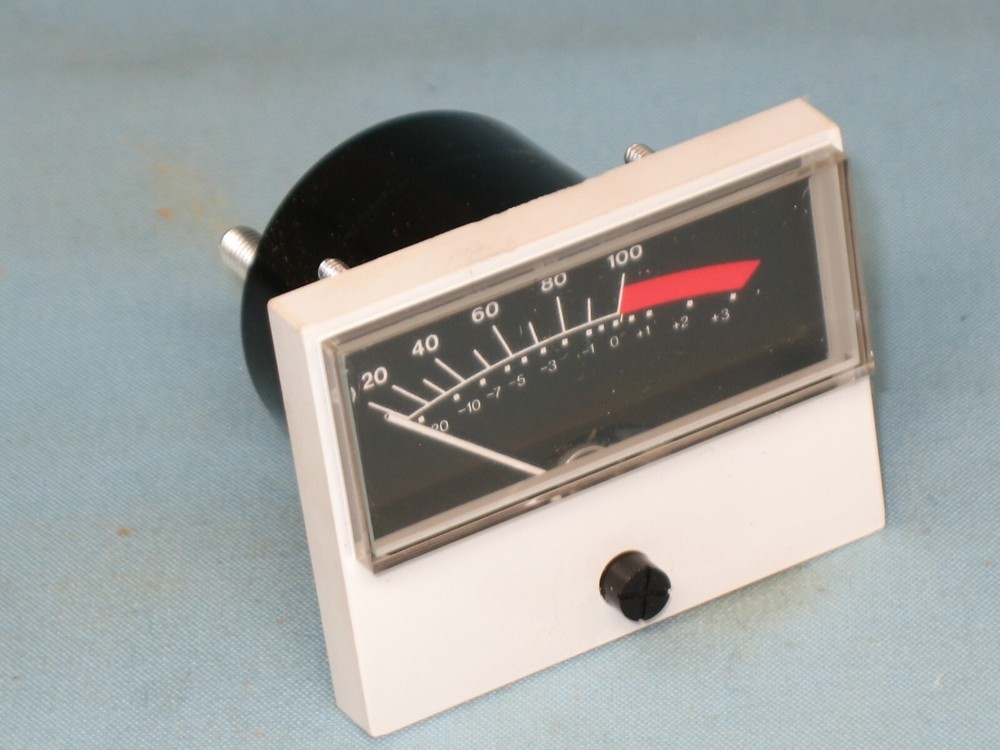 MODUTEC ~ MODEL # 00811117G ~ ANALOG PANEL METER ~ NOS