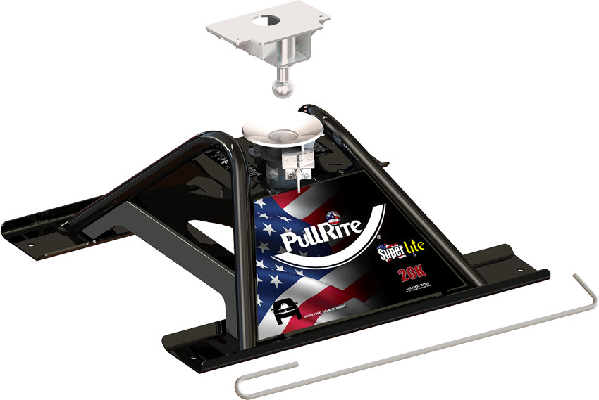 PullRite 2600 20K SuperLite Single Point 5th Wheel Hitch