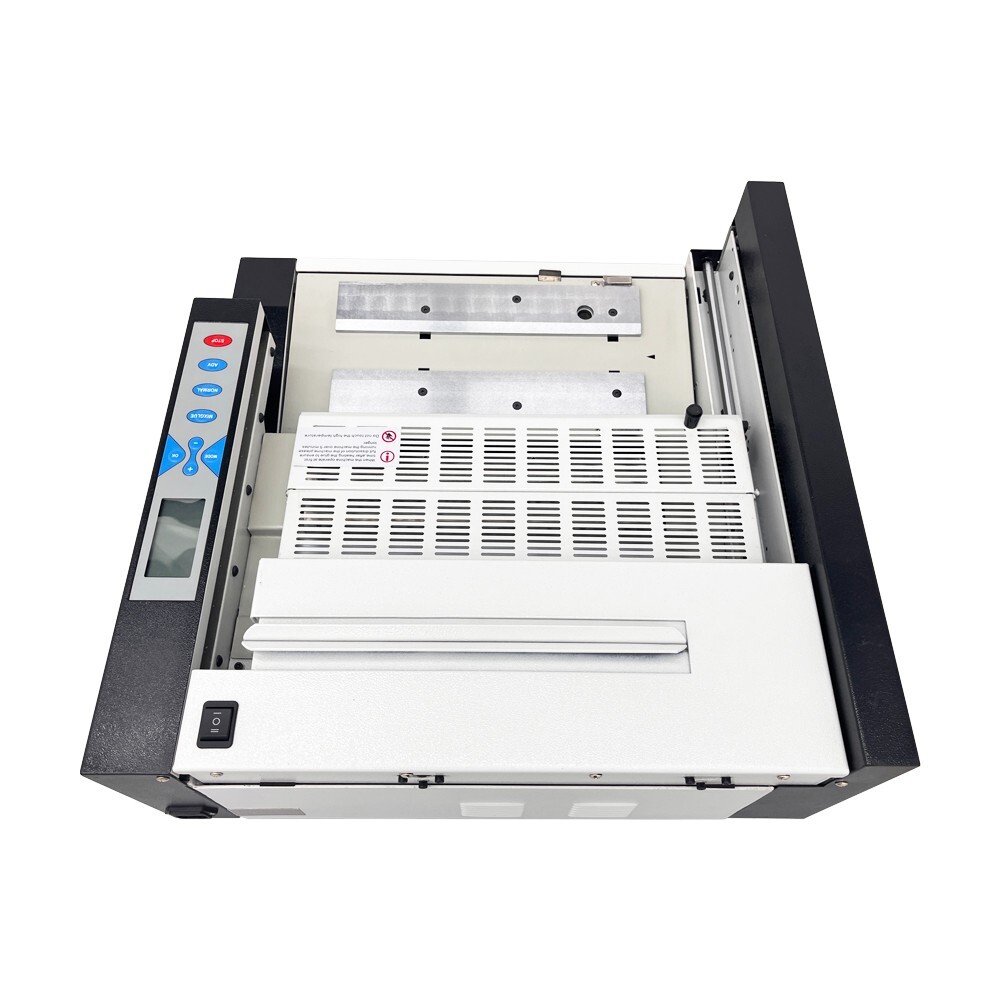 Automatic Paper Binding Machine 13.4" Book Sheet Glue Coating & Binding Machine