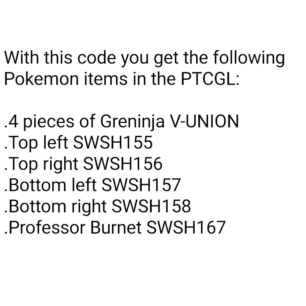 Greninja V Union special collection box code Pokemon TCG Live code