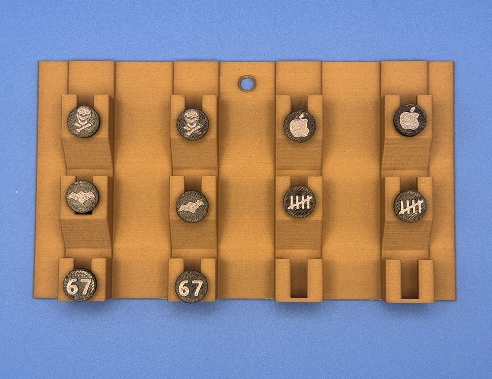 JT Proflex Plugs -  5 Pair Silver Set + Wall Display