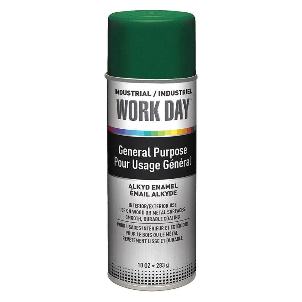 KRYLON  Green Spray Paint 378Y34