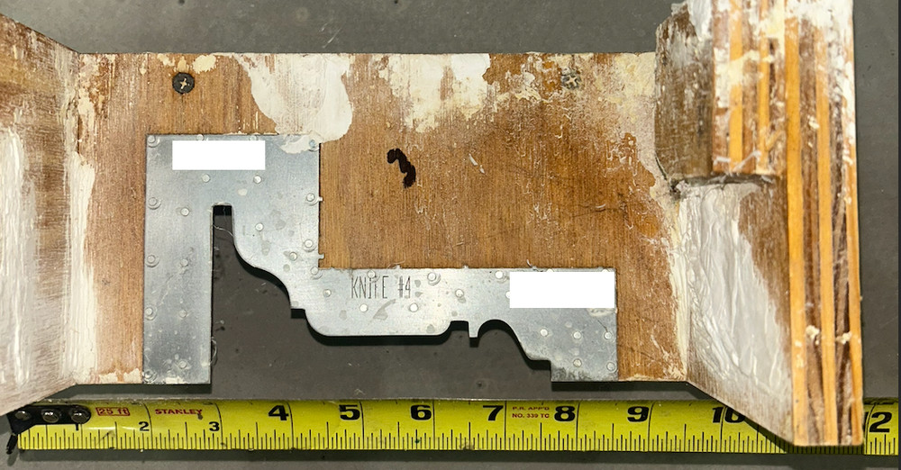 Crown Molding Profile Blade with Jig