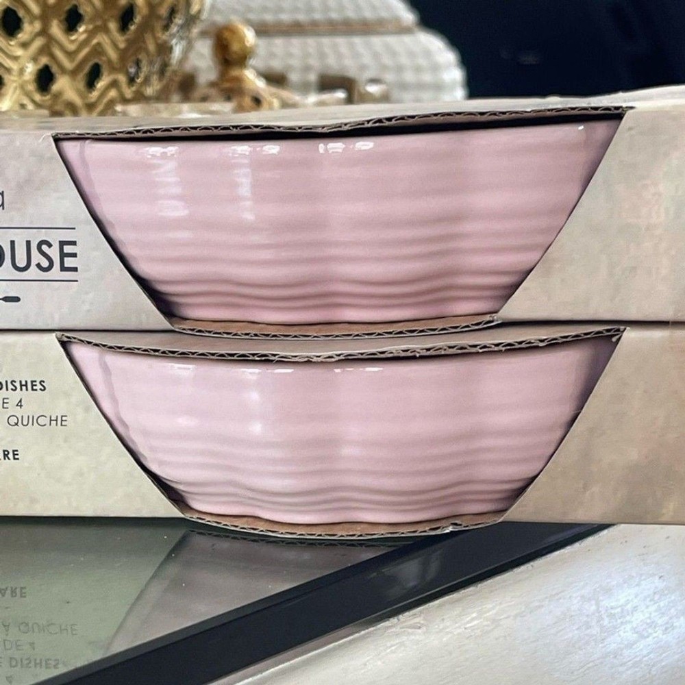 New Set of 4 Mini quiche dishes
