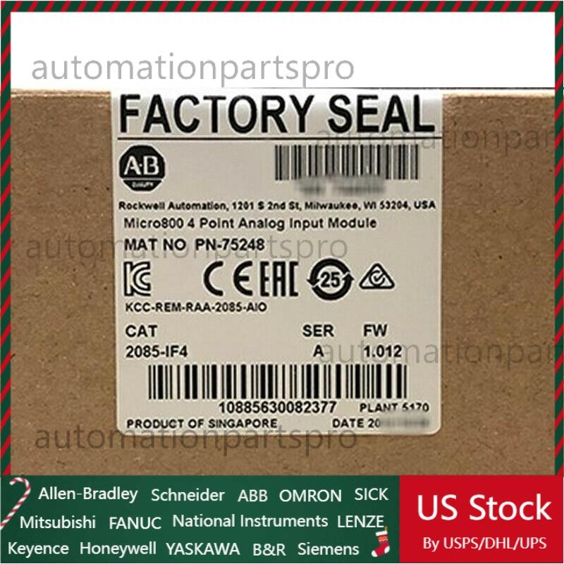 2085IF4 Allen-Bradley 2085-IF4 Micro800 4 Point Analog Input Module