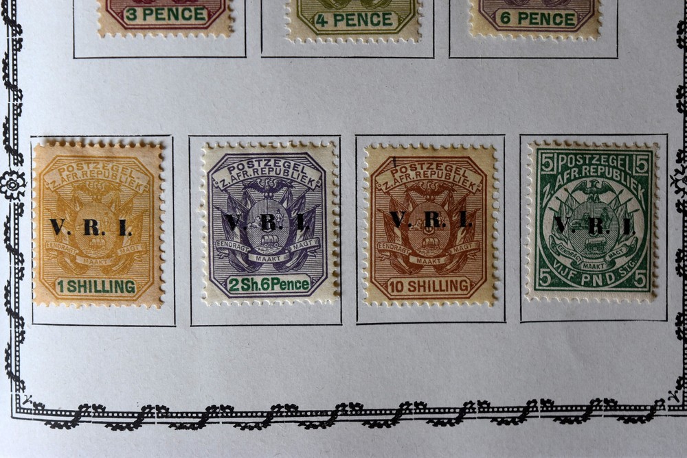 Early Transvaal Mint Stamp Collection