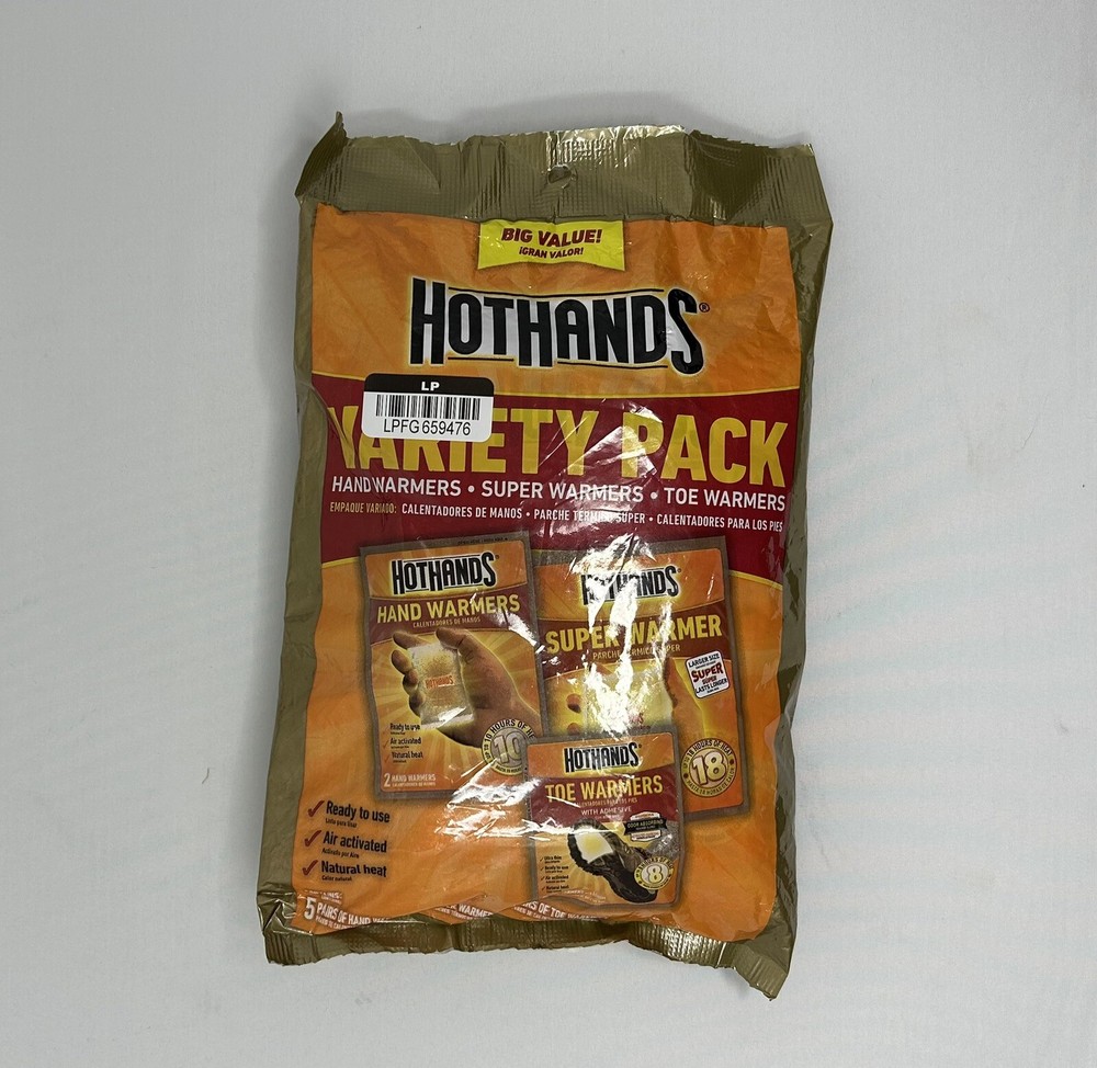 Hot Hands Variety Pack Warmers